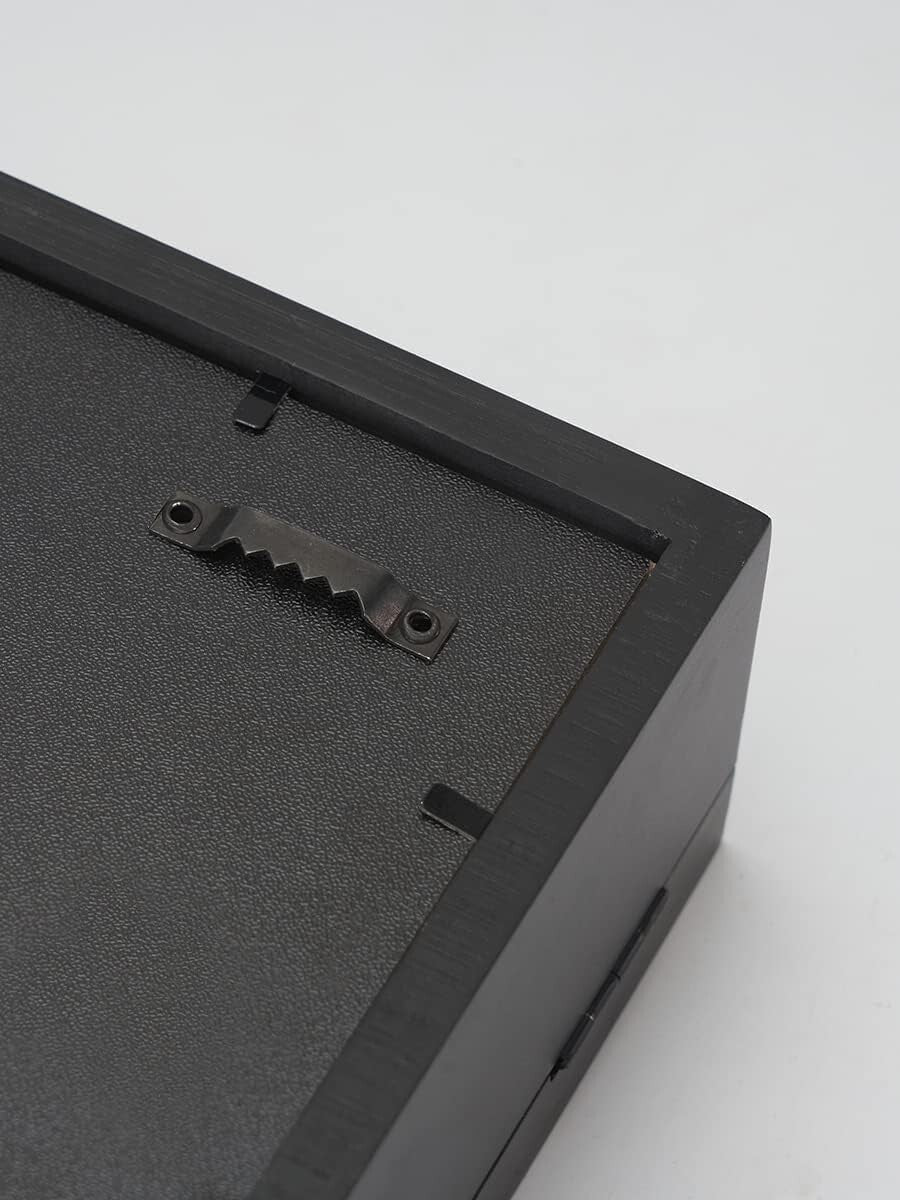 Elegant Extra Large Shadow Box with Adjustable Shelves for Collectibles Display