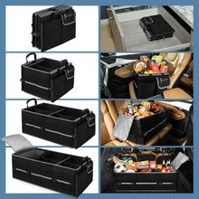 Load image into Gallery viewer, Insulated Leak-Proof Cooler Trunk Organizer - Collapsible Car Storage Solution