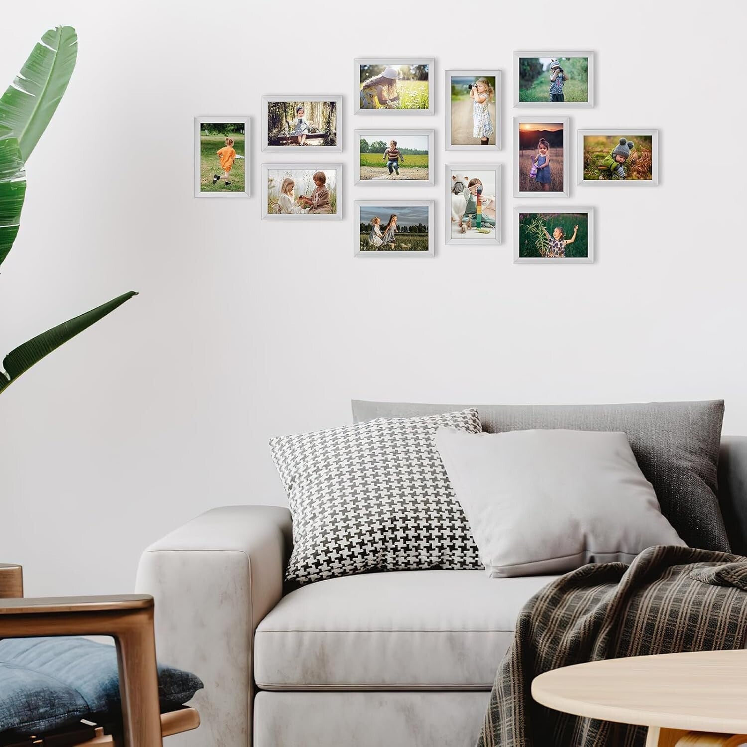 Elegant 18-Pack 4x6 Silver Picture Frames - Perfect for Home and Gallery Display