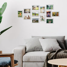 Load image into Gallery viewer, Elegant 18-Pack 4x6 Silver Picture Frames - Perfect for Home and Gallery Display