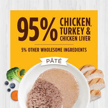 Load image into Gallery viewer, 24-Pack of Grain-Free Chicken Pate Canned Cat Food - Real Ingredients for Cats