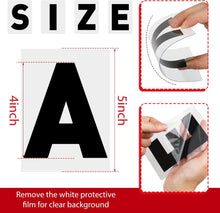 Load image into Gallery viewer, Acrylic Changeable Sign Letters - 300 Pcs for Easy Message Creation - 4'' &amp; 5''
