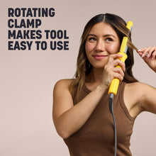 Load image into Gallery viewer, Ceramic Rotating Curling Iron with Ionic &amp; Infrared Technology for Lustrous Hair