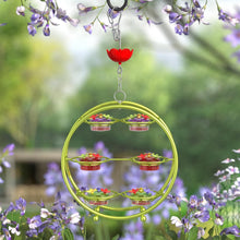 Load image into Gallery viewer, Unique Multi-Port Hummingbird Feeder - Top Fill &amp; Leak-Proof Design in Green