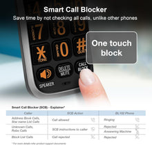 Load image into Gallery viewer, Smart Call Blocking Cordless Phone System - 3 Handsets with Intercom &amp; Answering
