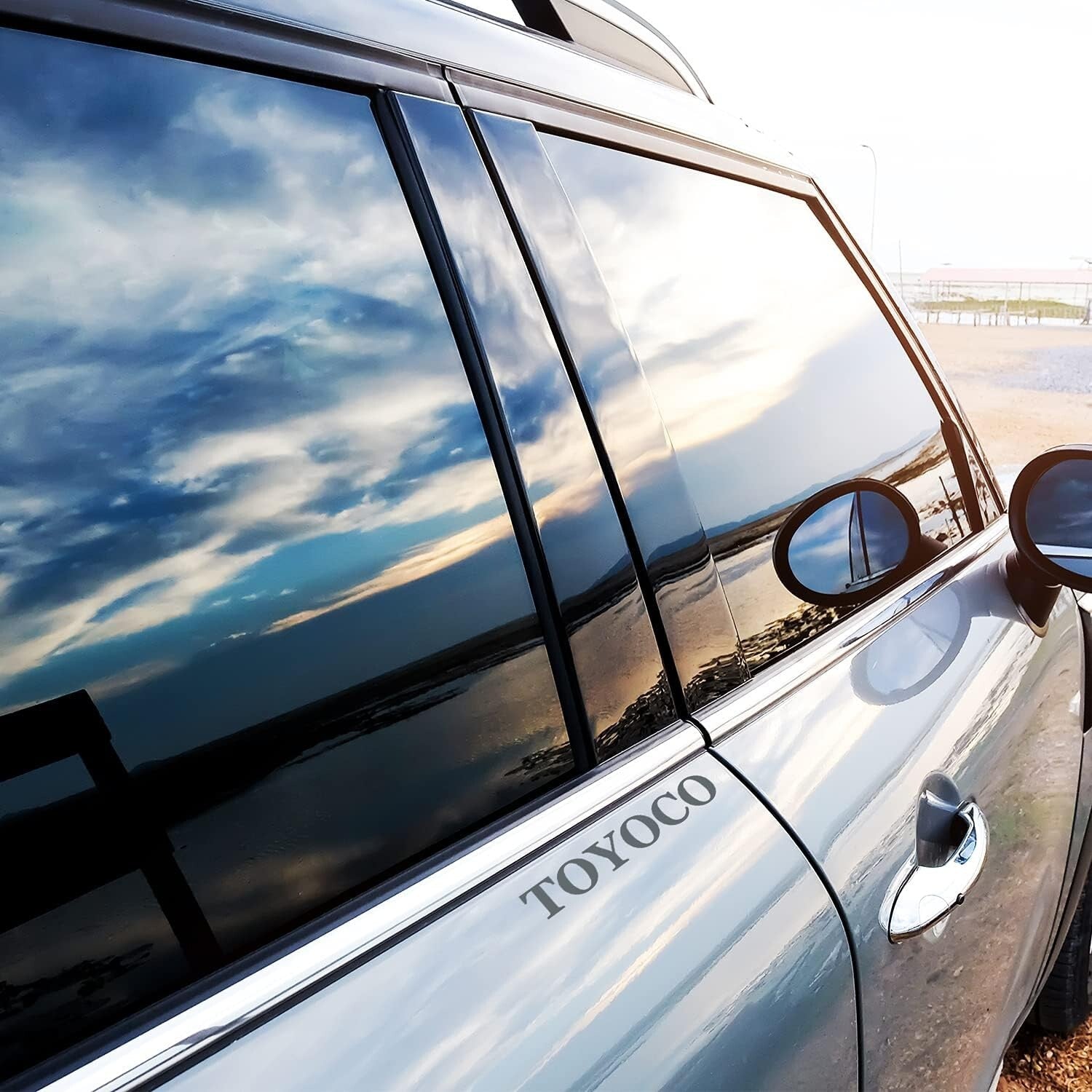 36x15ft Car Privacy Window Tint - UV and Scratching Protection for Comfort