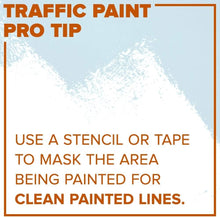 Load image into Gallery viewer, Interior/Exterior 1 Gallon Matte Black Traffic Line Marking Paint - Fast-Drying
