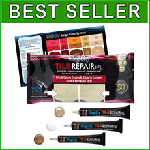 Load image into Gallery viewer, Glossy Glaze Finish Tile Repair Kit - Durable Beige Filler for Multiple Surfaces