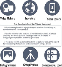 Load image into Gallery viewer, High-Quality Selfie Stick Tripod with Bluetooth Remote - Perfect for Events