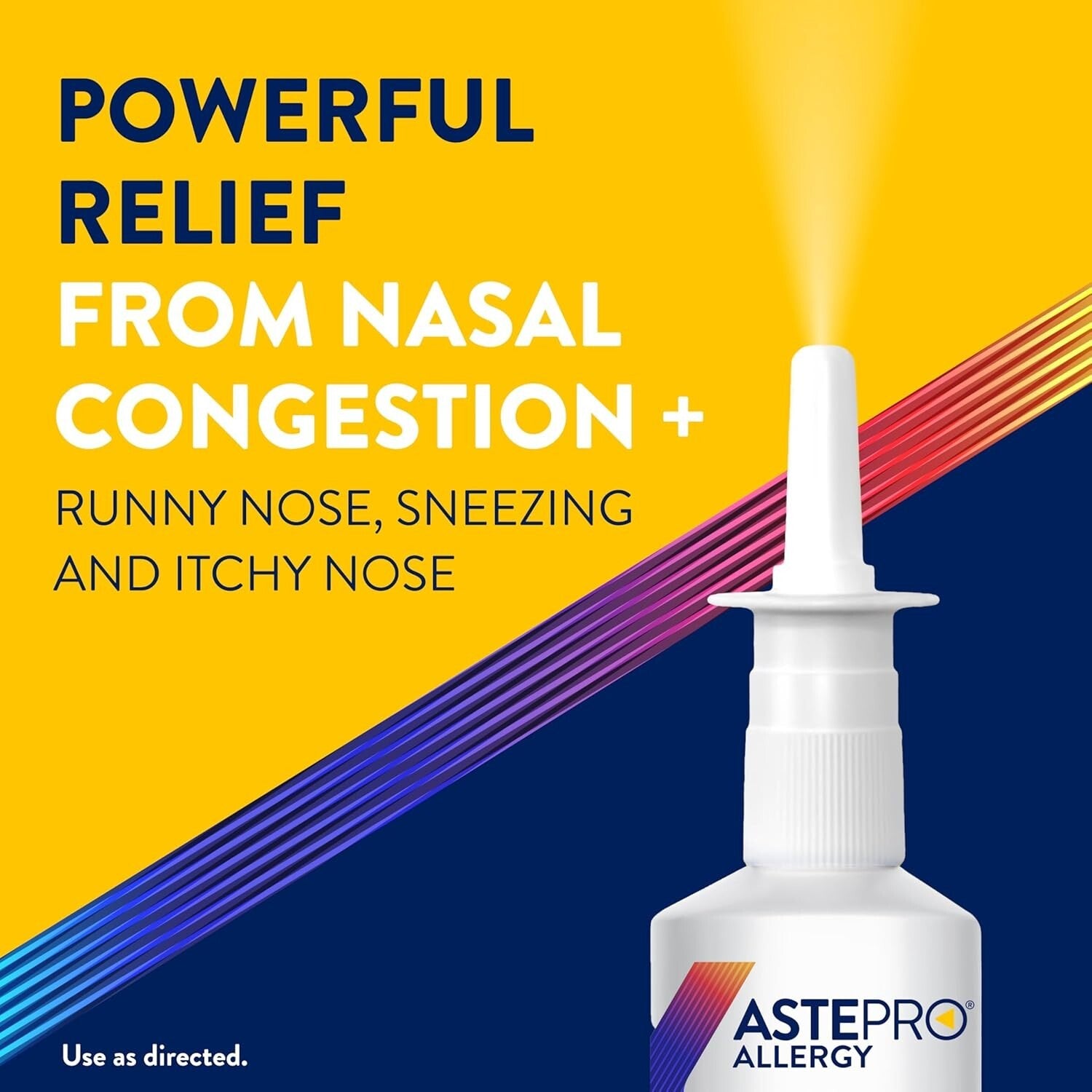 Full-Prescription Strength Nasal Spray and Tissues Bundle - Allergy Relief Kit