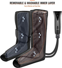 Load image into Gallery viewer, Heated Leg and Foot Massager - Air Compression for Circulation &amp; Pain Relief