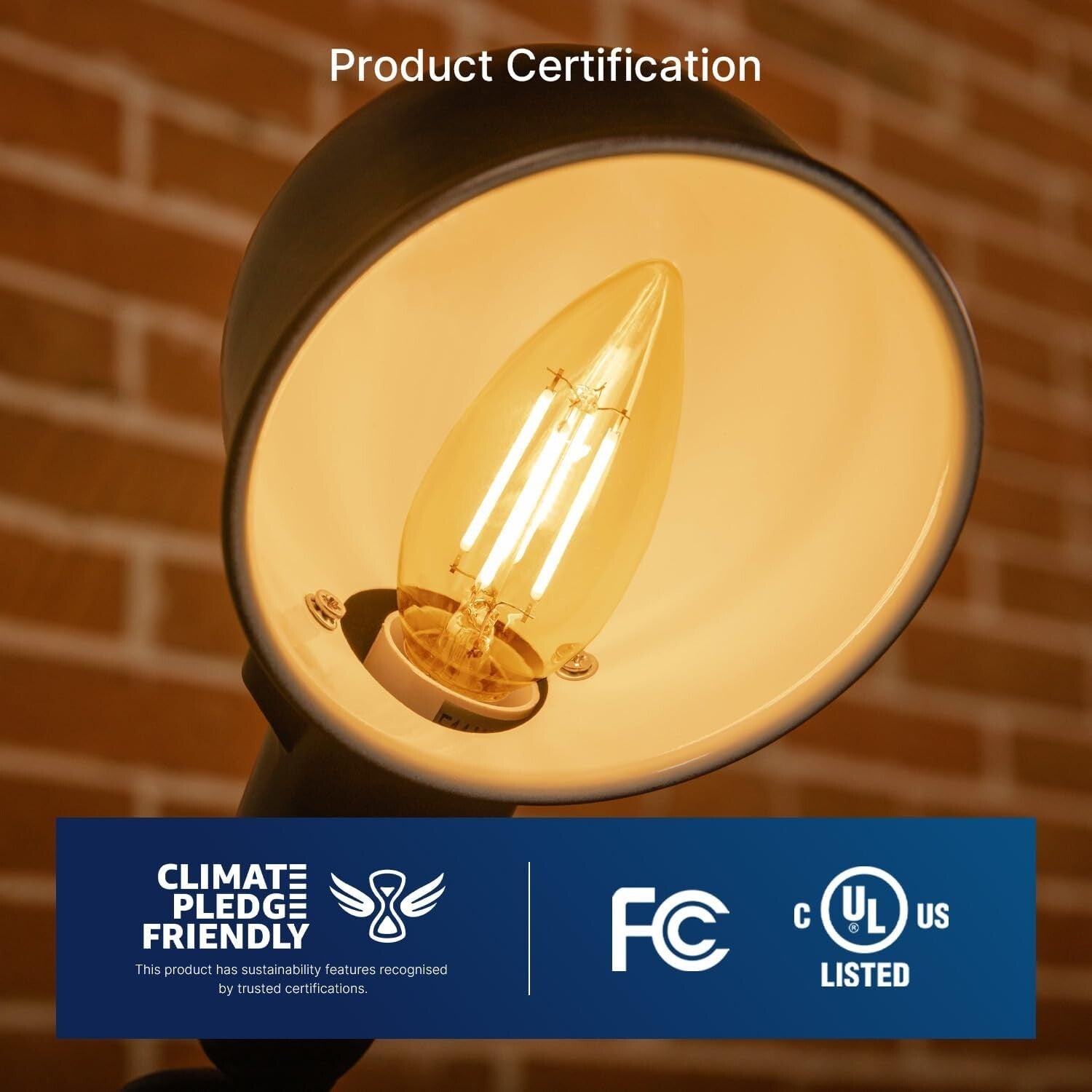 Versatile 40W Equivalent Dimmable Amber LED Bulbs for Stunning Indoor Spaces