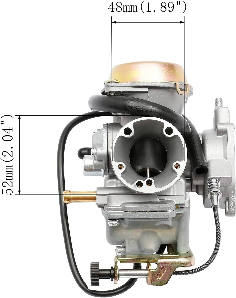 Efficient 28mm/48mm Carburetor for Suzuki Ozark 250F and Quad Sport Performance