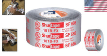 Load image into Gallery viewer, UL 181B-FX Silver Butyl Foil HVAC Tape - 3" x 33.3 Yards for Indoor/Outdoor
