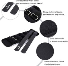 Load image into Gallery viewer, Adjustable Ankle Weights Set: 10 lbs Pair for Strength Training and Fitness