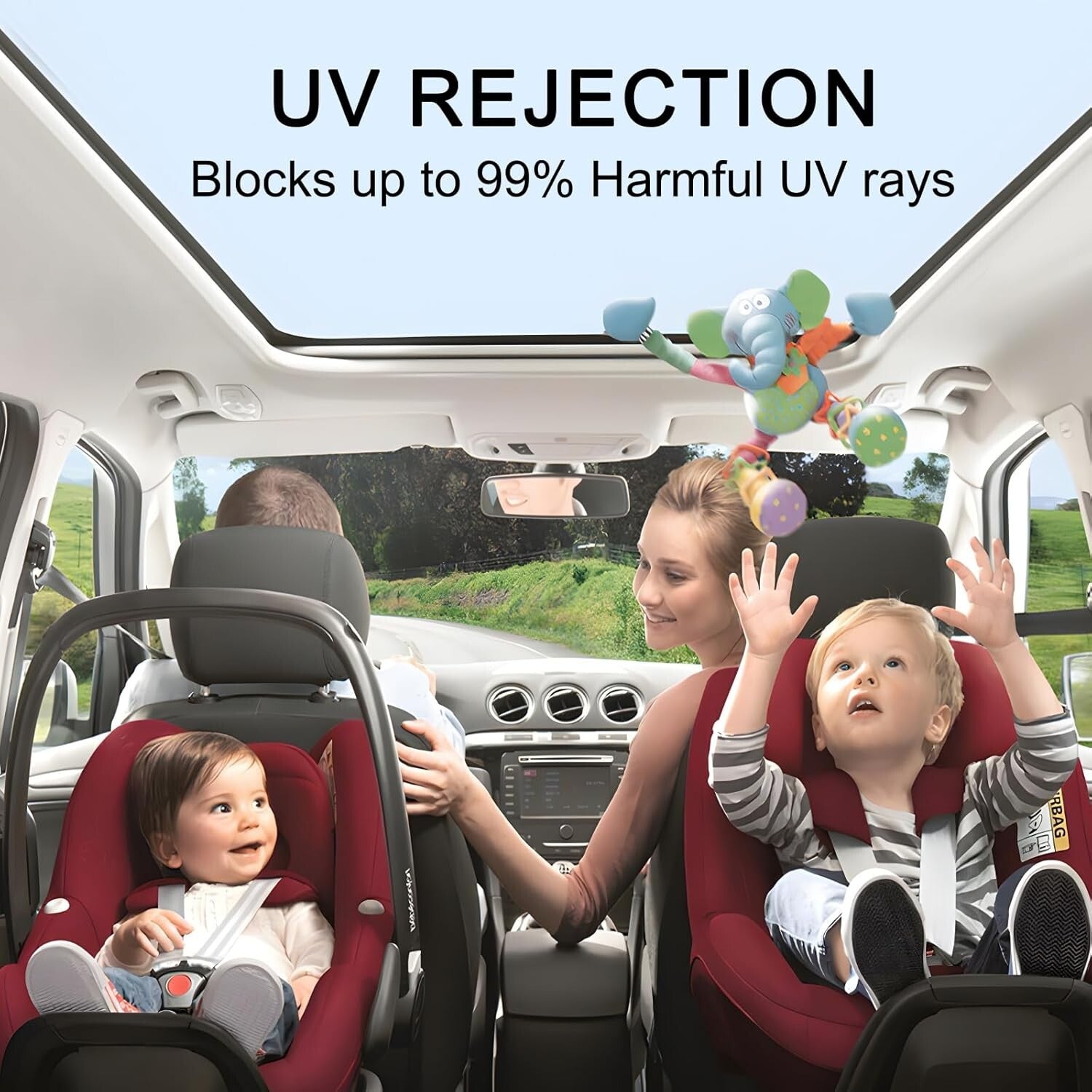 Advanced Nano Ceramic Window Tint - 5% VLT for Privacy & Heat Block, 36" x 100ft