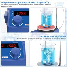 Load image into Gallery viewer, Precision Digital Hotplate &amp; Magnetic Stirrer - 5L Ceramic Coated Safety Design