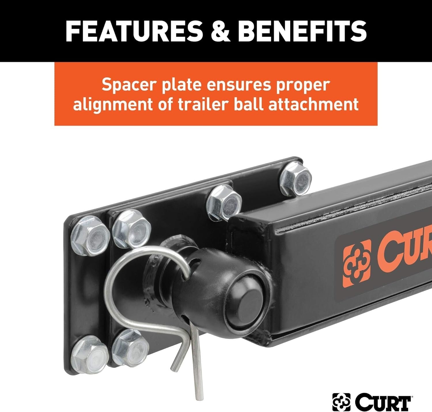 Durable Trailer Anti-Sway Bar Control Kit - Enhanced Stability for Safe Towing