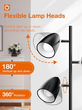 Load image into Gallery viewer, Modern Tree Floor Lamp with 3 Adjustable LED Lights for Stylish Living Spaces