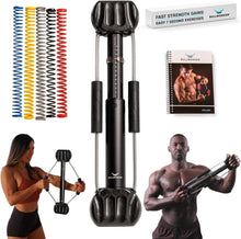 Load image into Gallery viewer, Lightweight 20" Isometric Workout Equipment in Matte Black - Compact &amp; Versatile