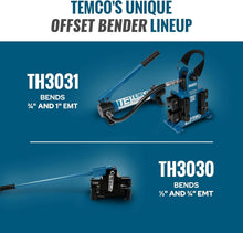 Load image into Gallery viewer, Lightweight Aluminum EMT Offset Bender - Dual Sizes Simplified for Professionals