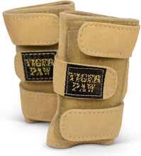 Load image into Gallery viewer, Competition-Grade Adjustable Gymnastics Wrist Supports - Durable Leather Pair