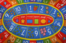 Load image into Gallery viewer, Interactive Kids Learning Rug - ABC &amp; Numbers Play Mat for Classroom &amp; Home