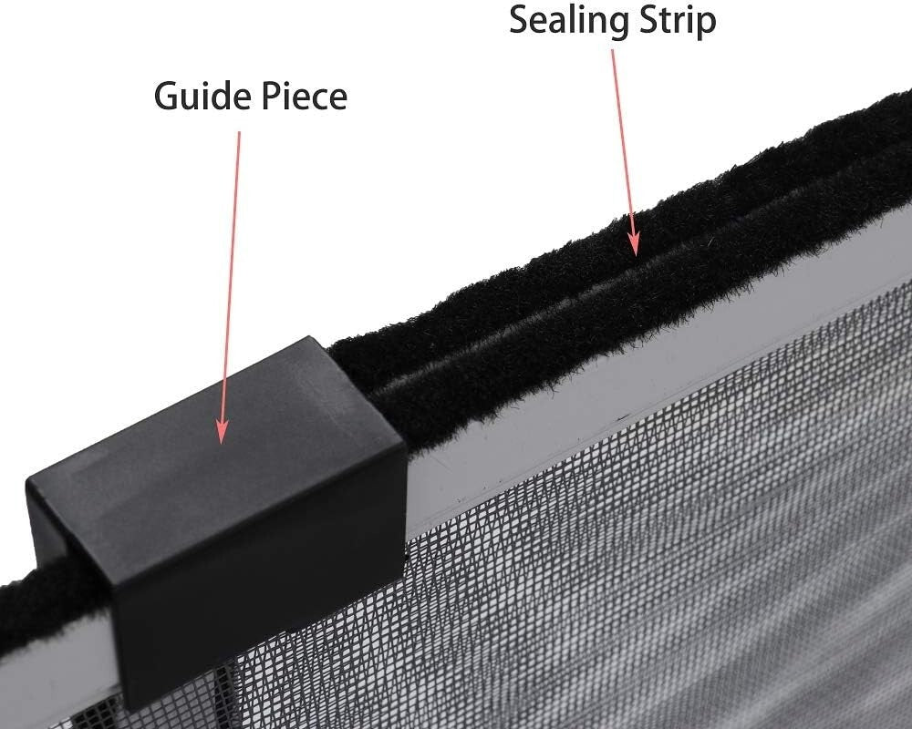Expandable Window Screens - Adjustable High-Density Mesh, Tool-Free Installation