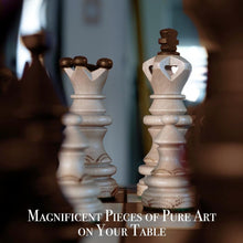 Load image into Gallery viewer, Handcrafted 21-Inch Beech and Birch Wood Chess Set – Perfect Gift for All Ages