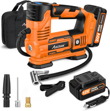 Load image into Gallery viewer, 20V Cordless Tire Pump with Digital Gauge &amp; Tool Bag - Your Travel Companion