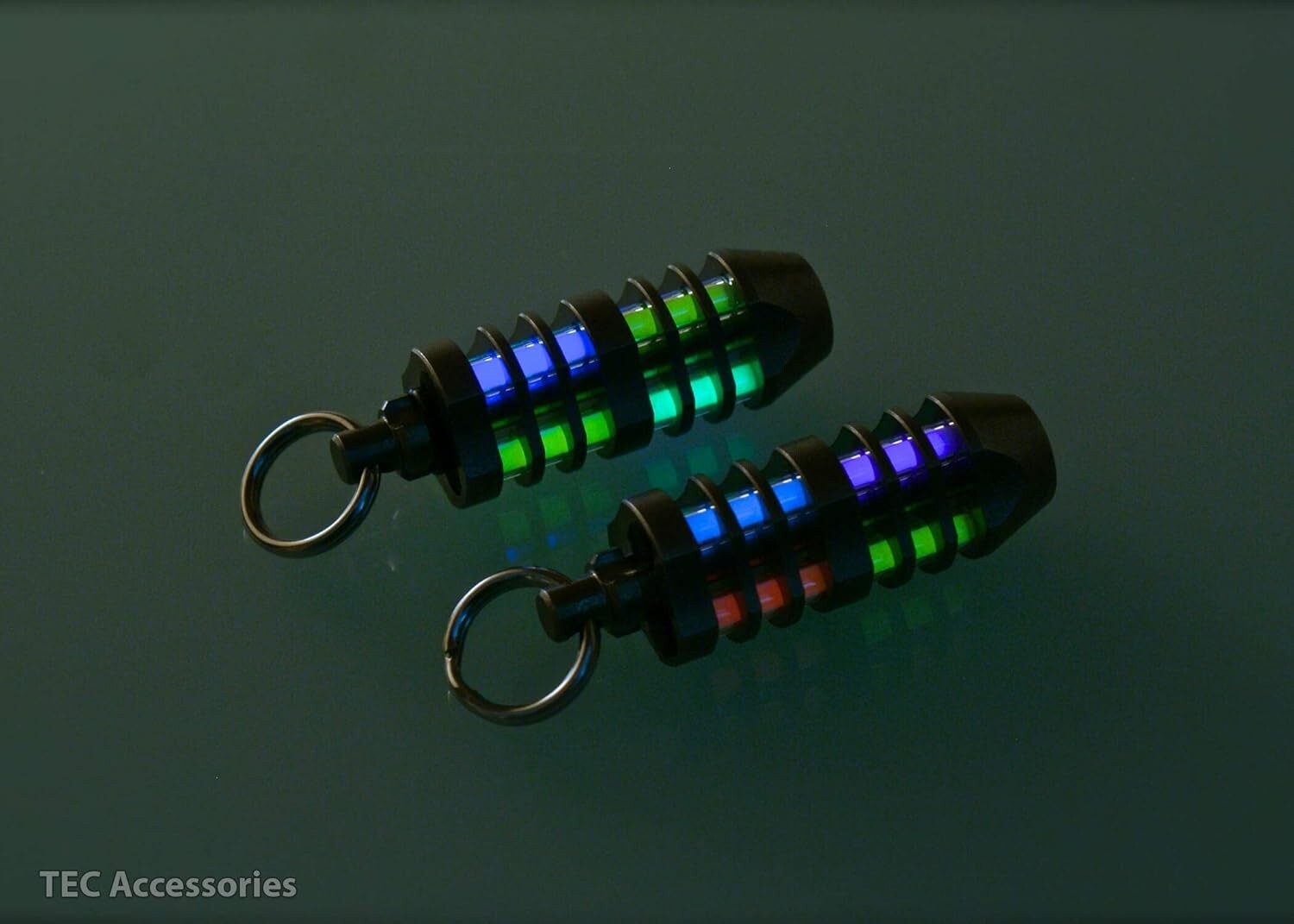 Customizable Titanium Tritium Fob - The Perfect EDC for All Night Visibility