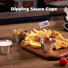 Load image into Gallery viewer, Commercial Grade 120 Count Stainless Steel Condiment Bowls - Multi-Purpose Use
