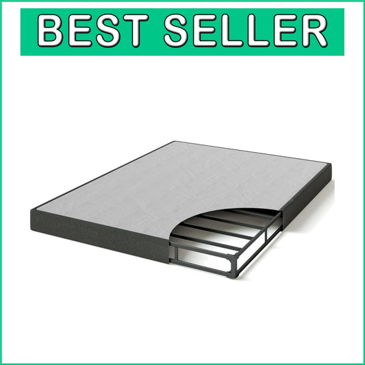Eco-Friendly 5-Inch Steel Box Spring for Twin Mattresses - Easy Assembly