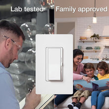 Load image into Gallery viewer, Diva LED+ Dimmer Switch - 2-Pack for Smooth Dimming of LED &amp; Incandescent Bulbs