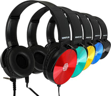 Load image into Gallery viewer, Durable &amp; Comfy Kids Headphones Bulk Set - Ideal for School and Online Learning