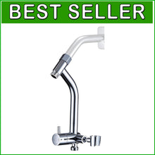 Load image into Gallery viewer, Universal 3-Way Shower Diverter with Low Handheld Holder - Glossy Chrome Design