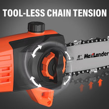 Load image into Gallery viewer, Lightweight 8-Inch Cordless Pole Saw with Fast Charger and 13ft Extension