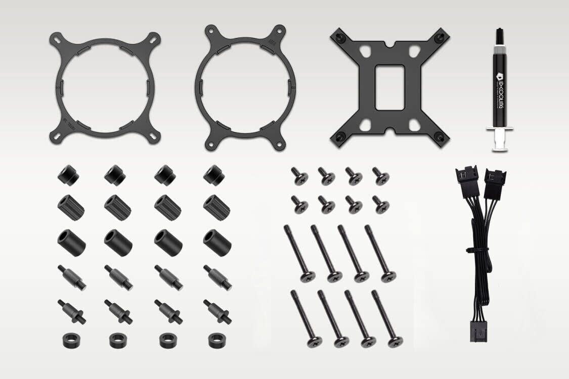 FROSTFLOW AIO 240mm Liquid Cooler - Efficient Heat Dissipation & Stylish Design