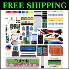 Load image into Gallery viewer, Raspberry Pi 5 &amp; 4 Comprehensive Kit: 223 Tools, 128 Projects &amp; Expert Guidance