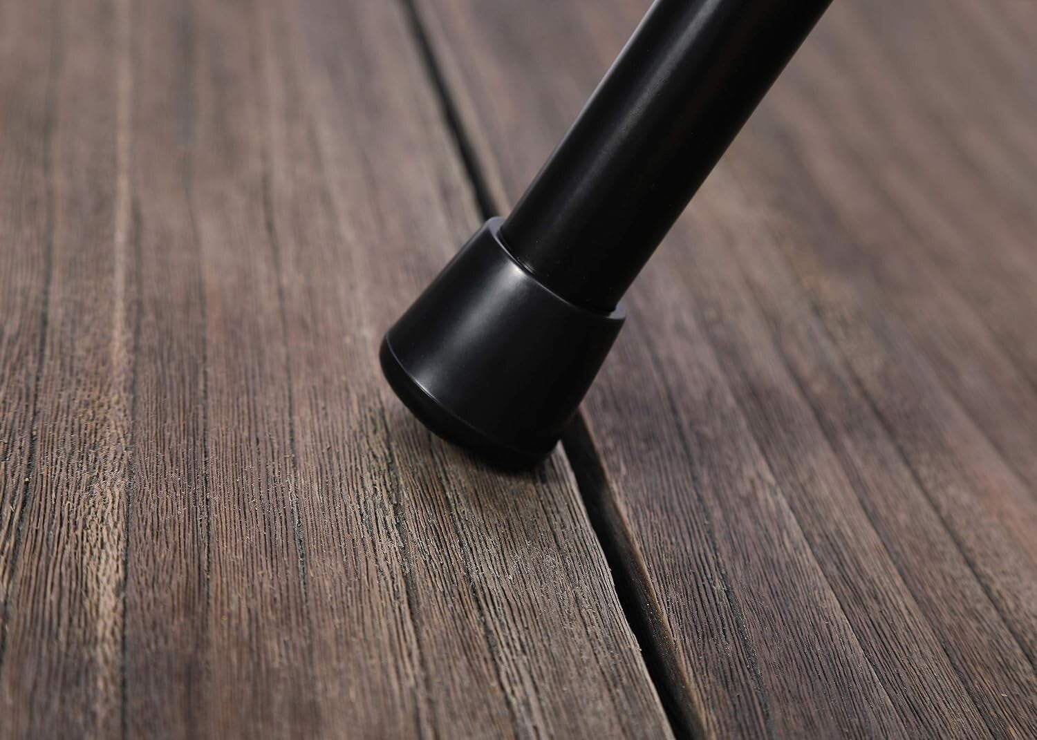 Odorless Non-Slip Rubber Chair Leg Caps - Perfect for Hardwood Floors, 7/8"