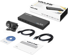 Load image into Gallery viewer, Advanced USB-C Dual 4K Docking Station: Perfect for Mac &amp; Windows Laptops