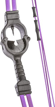 Load image into Gallery viewer, Lightweight Youth Bow Set with Whisker Biscuit, Ideal for Ages 5-10 - Flo Purple