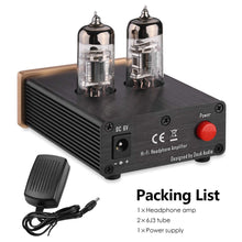 Load image into Gallery viewer, Lightweight NS-08E Vacuum Tube Amp: 1100mW Sound for Headphones &amp; Speakers
