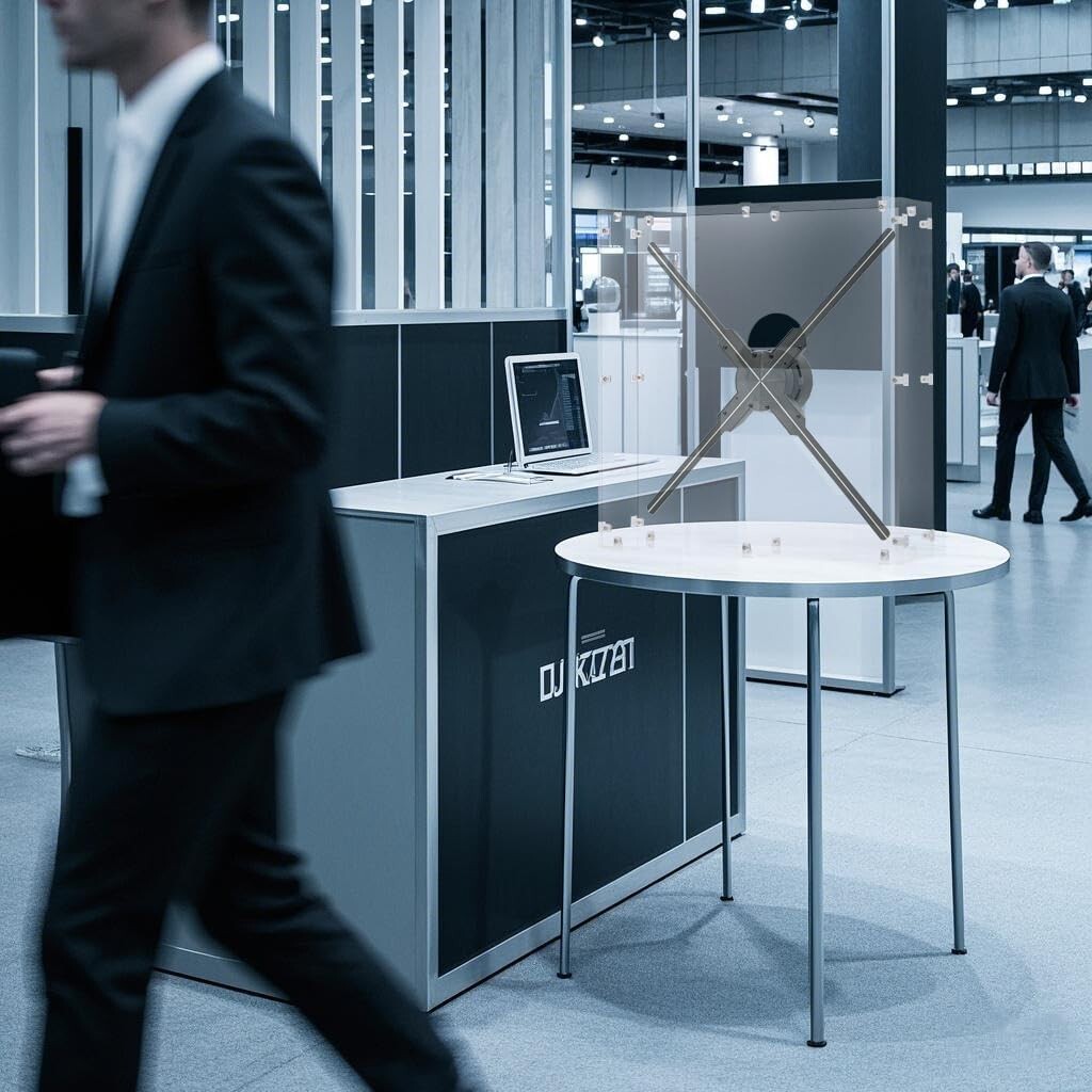 Compact 18.1" Hologram Projector for Events & Businesses with Remote Control