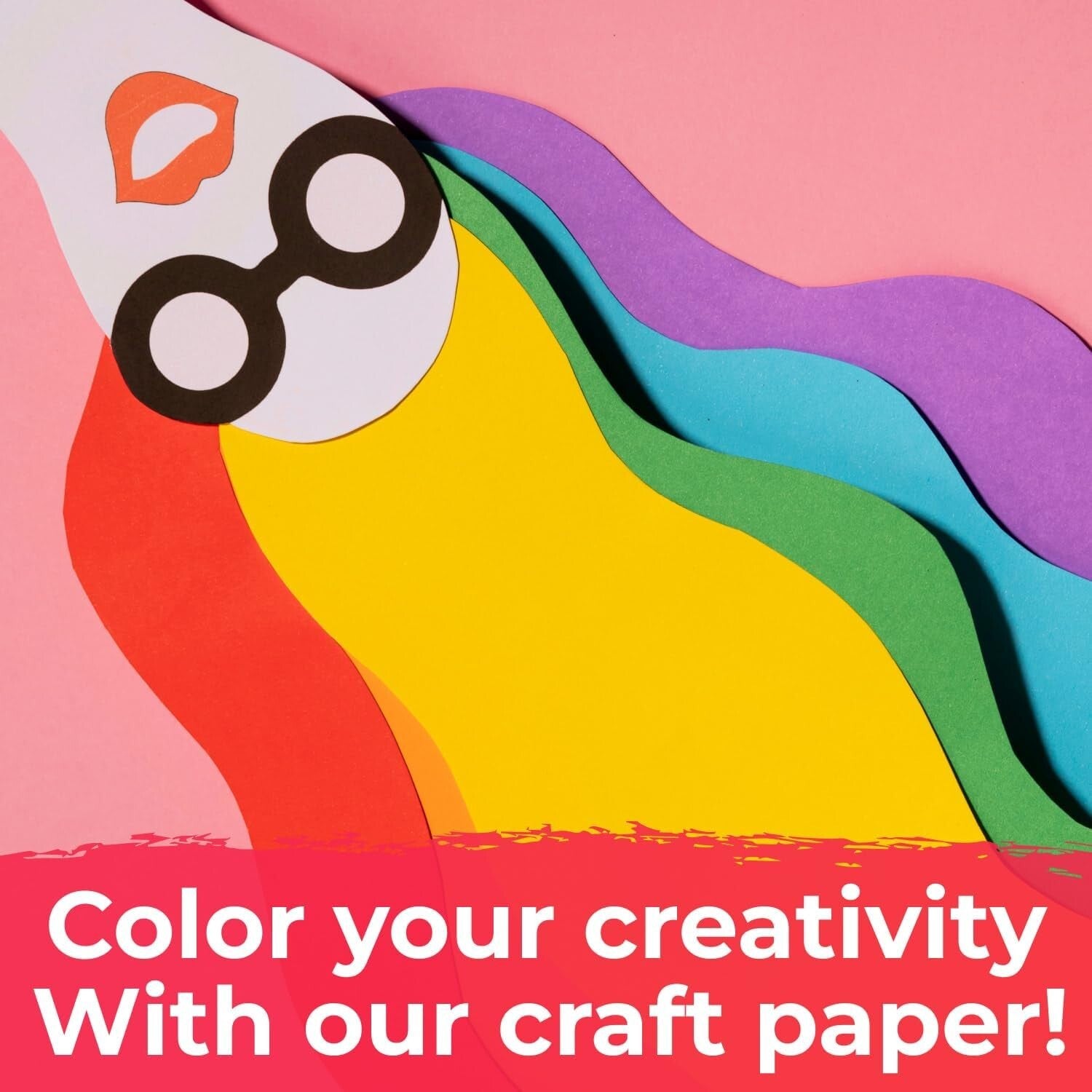36" x 1200" White Kraft Paper Roll - Non-Toxic & Durable for Creative Projects