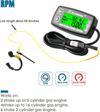 Load image into Gallery viewer, RPM Alert &amp; Engine Temp Monitor with Programmable Hour Meter - Dual Use Device