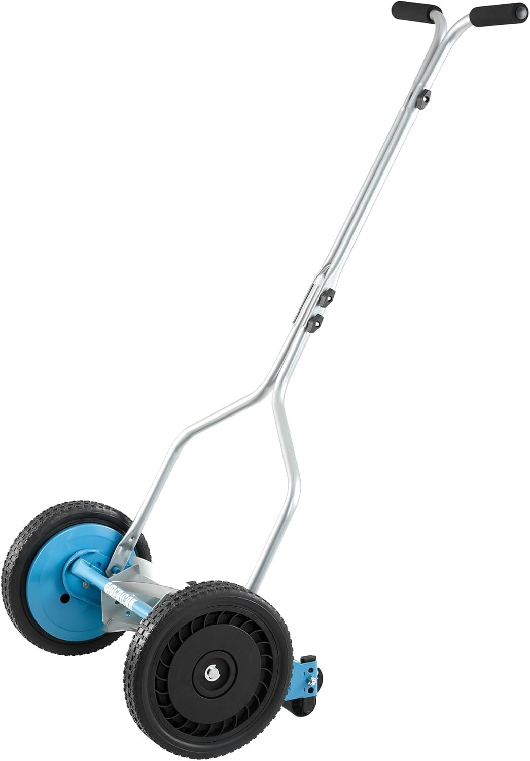 14-Inch 5-Blade Manual Push Reel Lawn Mower with Sharpener - Eco-Friendly Care