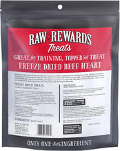 Load image into Gallery viewer, All-Natural 10 Oz Freeze-Dried Beef Heart Treats for Dogs &amp; Cats - Training Aid