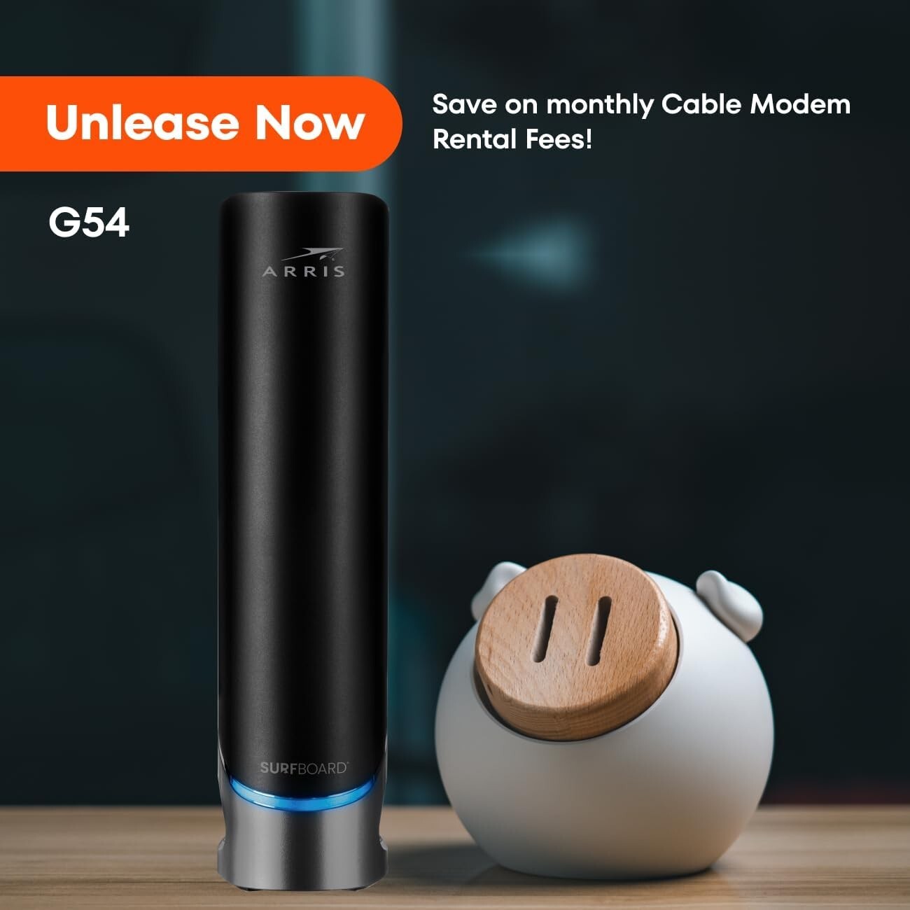 Cable Modem Router Combo with Live Support & Easy Setup - DOCSIS 3.1 Technology