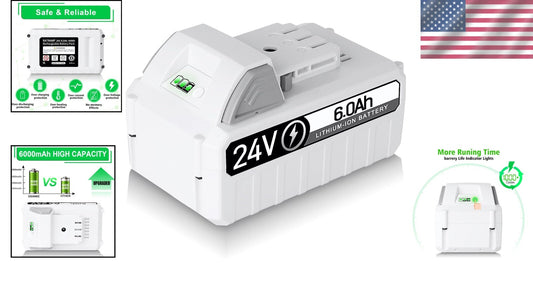 Reliable 6.0Ah DSANKE Lithium Ion Battery with ECP Protection for 24V Devices